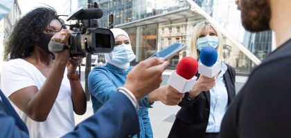 Protest Against Fake News