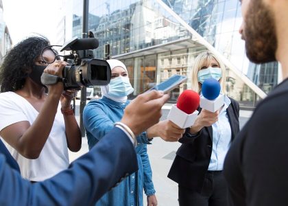 Protest Against Fake News